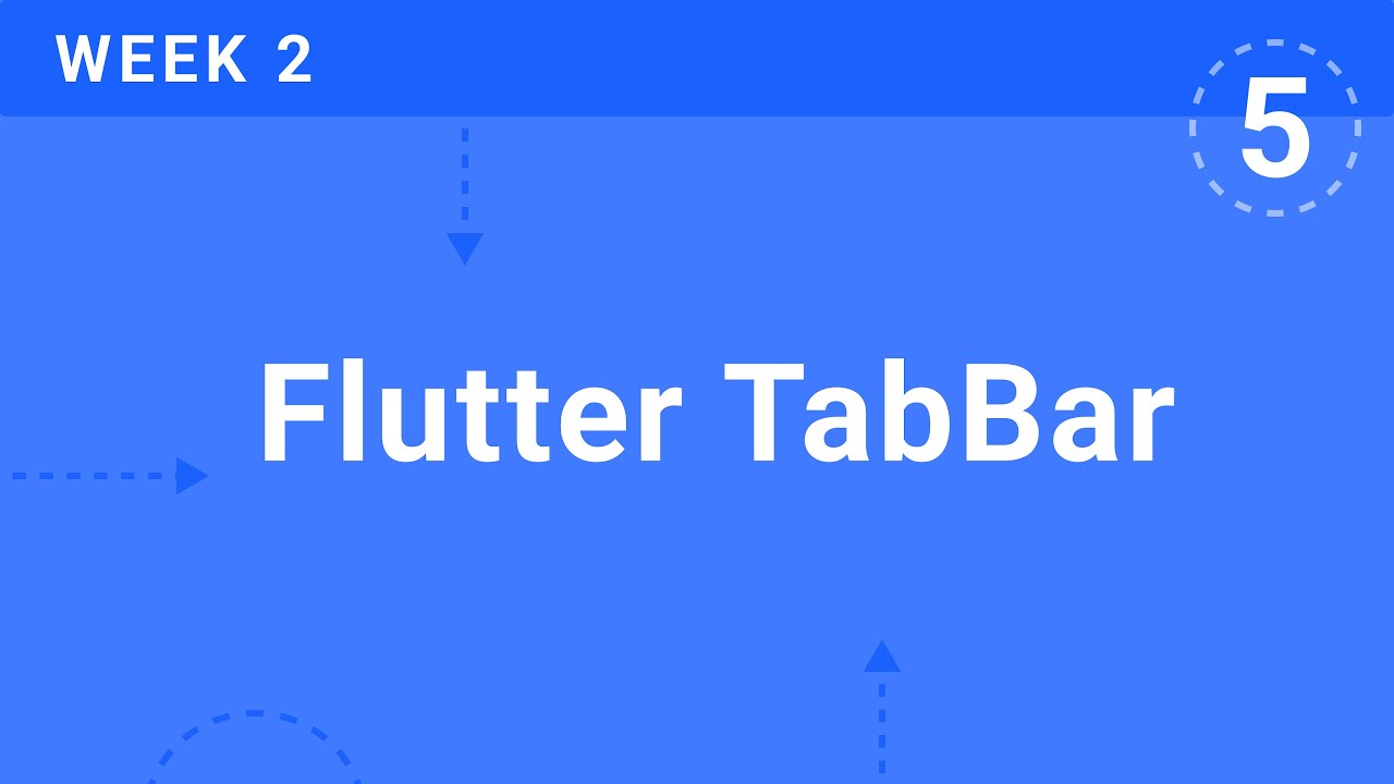 WEEK 2 | Flutter TabBar | Flutter & Firebase Developer Bootcamp