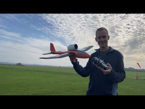 "LidlJet" Lidl Glider with EDF - Maiden Flight