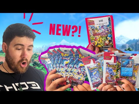 Opening The *NEW* Scarlet & Violet Blister Packs & Bundle - HUGE HITS