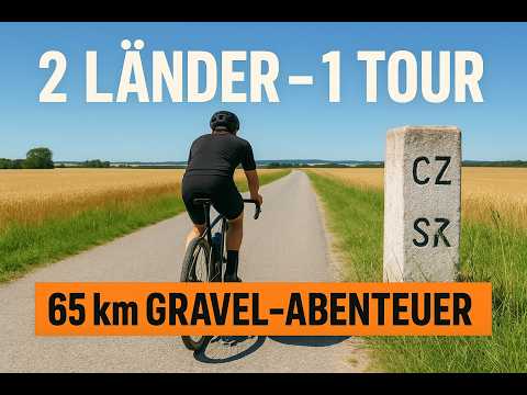 Grenzenlose Radtour: Von der Slowakei bis nach Tschechien in 63 km! 🚴🇸🇰➡️🇨🇿 [Zeitraffer]