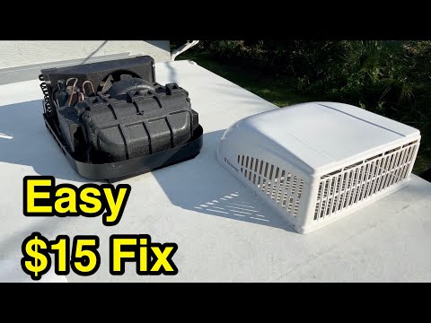 Fixed: Dometic RV AC not blowing cold air - try before replacing air conditioner - easy $15 fix