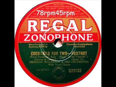 Cocktails for two   Herman Waldman mit Gene Harvey