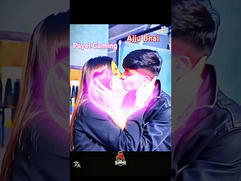 Ajju Bhai kiss Payal Gaming 🤯😘🫣#payelgaming #totalgaming #payel #kiss #romantic #freefire #ff