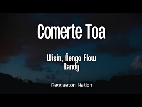 Wisin, Ñengo Flow, Randy - Comerte Toa (Letra/Lyrics) | Mr. W