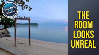 Sabas Beach and Campsite - The Room Looks Unreal | Siquijor Island, Philippines🏩
