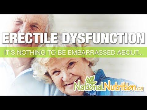 VITAMINES ET MINÉRAUX POUR LA DYSFONCTION ÉRECTILE