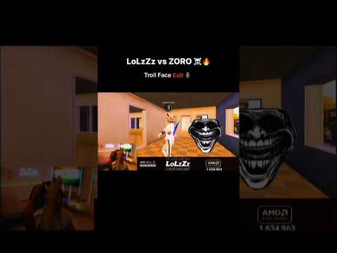 Lolzzz vs zoro 💀☠️ #lolzzzgaming🤡 #zoro😅 #jonathangaming #bgmi #bgmishorts #victorvsfullsquadinbgmi