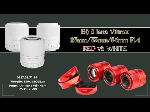 Ống kính Viltrox AF 23mm F1.4 Red Limited Edition (Đỏ) - bản đặc biệt cho Fujifilm