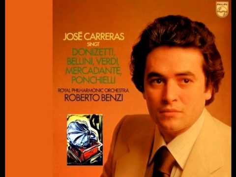 Jose Carreras. Ponchielli. IL FIGLIUOL PRODIGO -- Il padre!     Tenda natal.