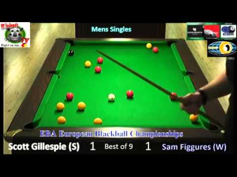 2015 European Championships - Singles Mens - Scott Gillespie v Sam Figgures