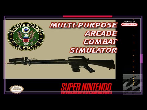 SNES Super Side Quest - Game # 274 - M.A.C.S. Basic Rifle Marksmanship