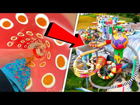 MIND BLOWING Water Slides at Miramar Weinheim Waterpark