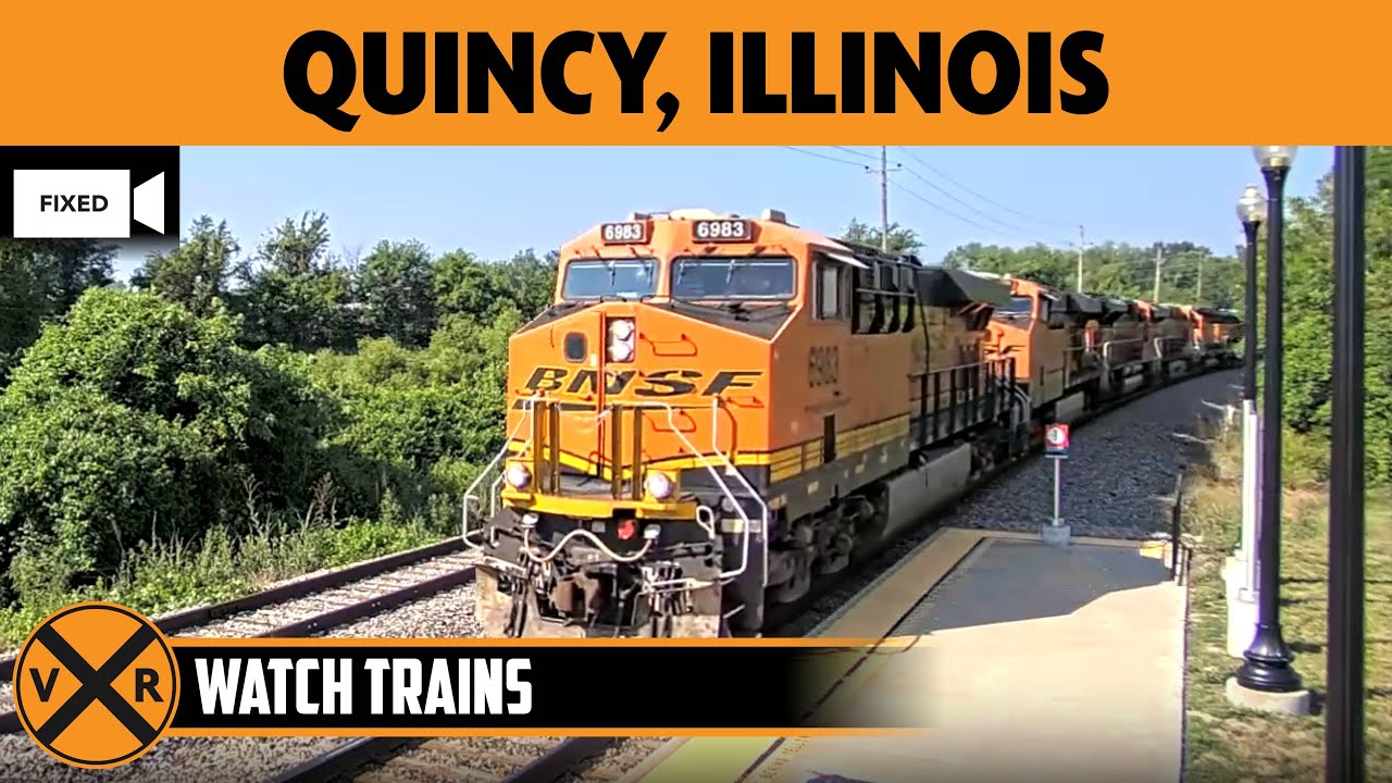 Live webcam view of Trainspotting en la Estación de Quincy