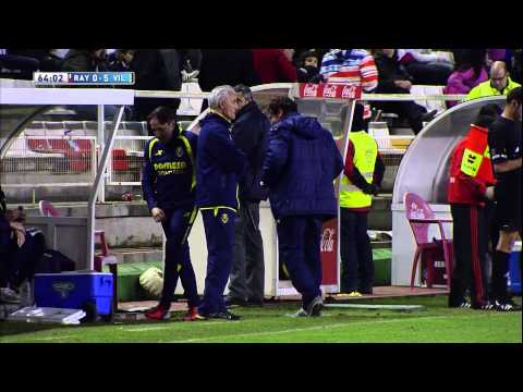 Gol de Uche (0-5) en el Rayo Vallecano - Villarreal CF - HD