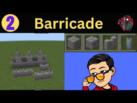 Thunder  - Protect your Castle with this Barricade build hack in Minecraft | Castle Mini Builds | Episode 2