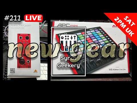 Synth Geekery Show episode 211 - Behringer Perfect Pitch PP1 first test
