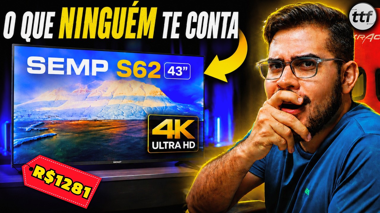 Miniatura da avaliação em vídeo de Smart TV Semp S42R 43 Polegadas LED Full HD