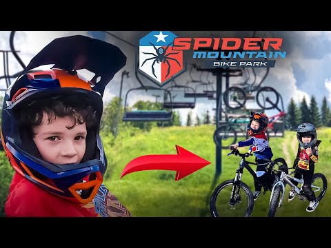 Can Our Kids Handle Spider Mountain Bike Park? | Family MTB Adventure! #mtb #familymtb #mtblife