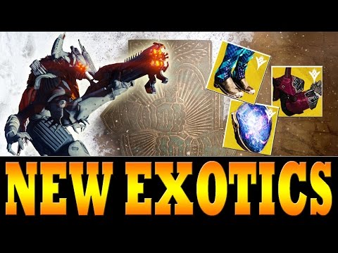 Destiny | Secret Exotics NEW EXOTIC ARMOR - Rise Of Iron DLC