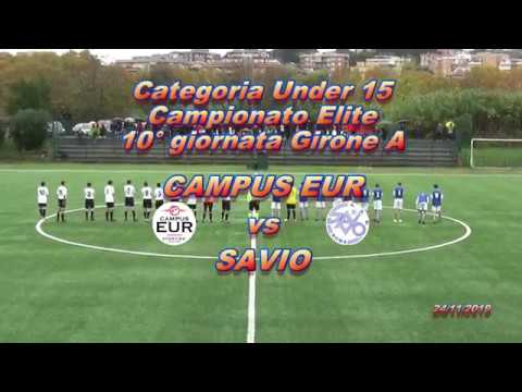 Under 15 Elite 2019/2020 10° Campionato Campus Eur VS Savio Highlights 4K