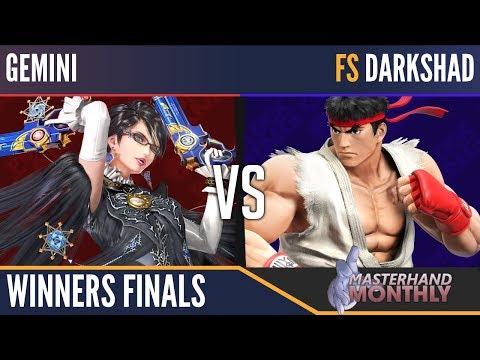 MHM:07-18 [Wii U] - Gemini (Bayonetta) vs Darkshad (Ryu) - Loser Semi Finals
