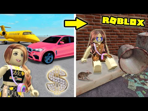 VAN SUPER RIJK NAAR ARM in BROOKHAVEN (met mijn ZUSJE!) || Let's Play Wednesday