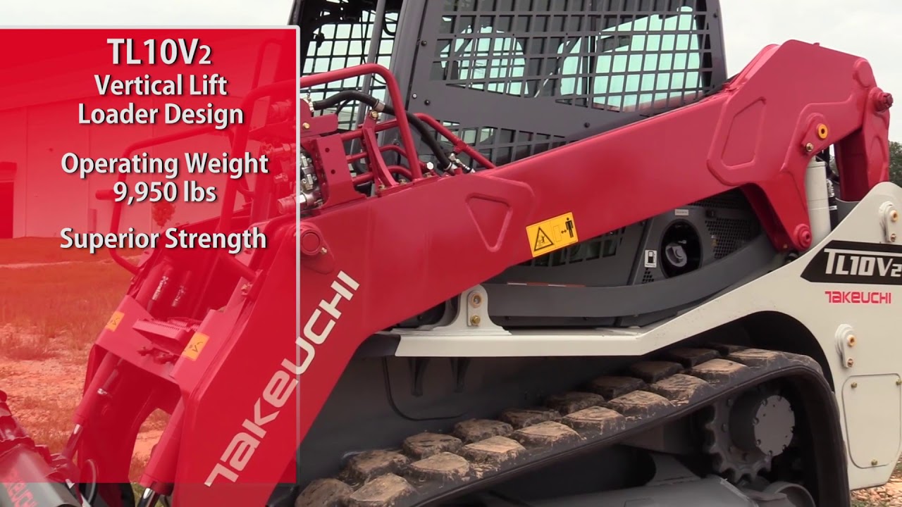 Takeuchi TL10V2 Loader Design Feature