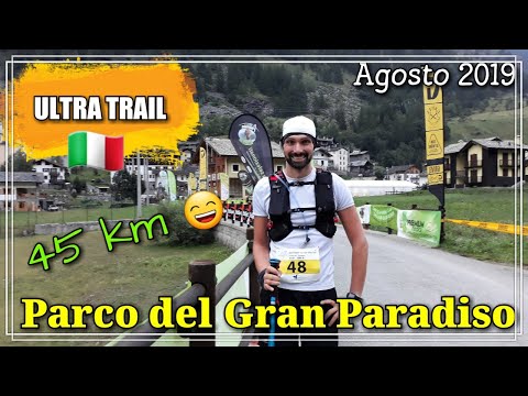 Ultra maratona di 45 km in montagna! ULTRA TRAIL Gran Paradiso - Aosta Valley, ITALY. Subtitles ITA