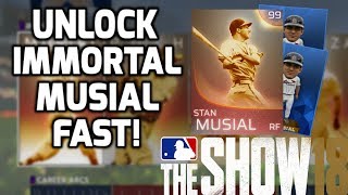 How To Unlock Immortal Stan Musial FAST! MLB The Show 18 Diamond Dynasty