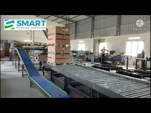 Pallet Transfer Roller Conveyor | Smart Modular Conveyor