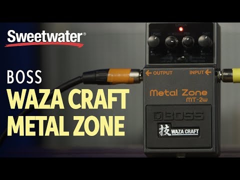 Boss MT-2W Waza Craft Metal Zone Distortion Pedal | Sweetwater