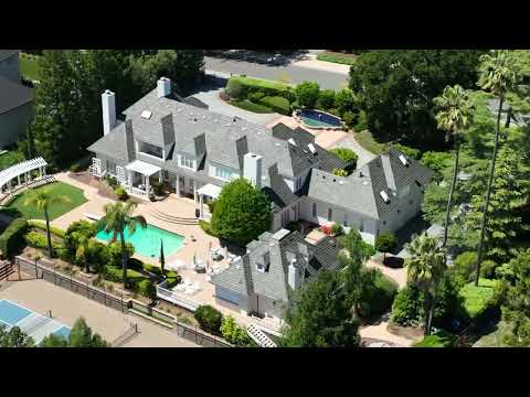 Large roofing Company drone video