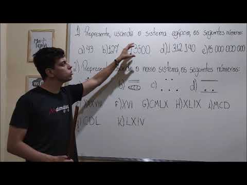 Exercícios   Introdução à matemática e sistemas de numeração antigos