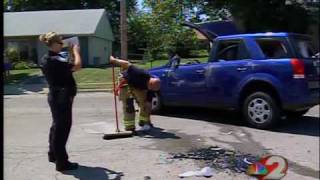 preview picture of video 'Xenia Police Investigate 2 Car Crash'