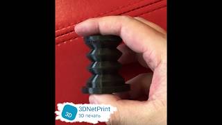 3D печать помпы из гибкого FLEX, для работы с водой