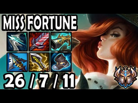 Miss Fortune ADC vs Draven - NA Ranked ✔️