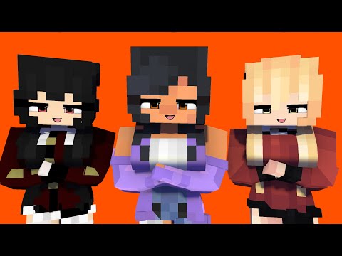 DARLING OHAYO SHUFFLE BABY APHMAU YUMEKO MARY SAOTOME KAGEGOROI - MINECRAFT ANIMATION #shorts