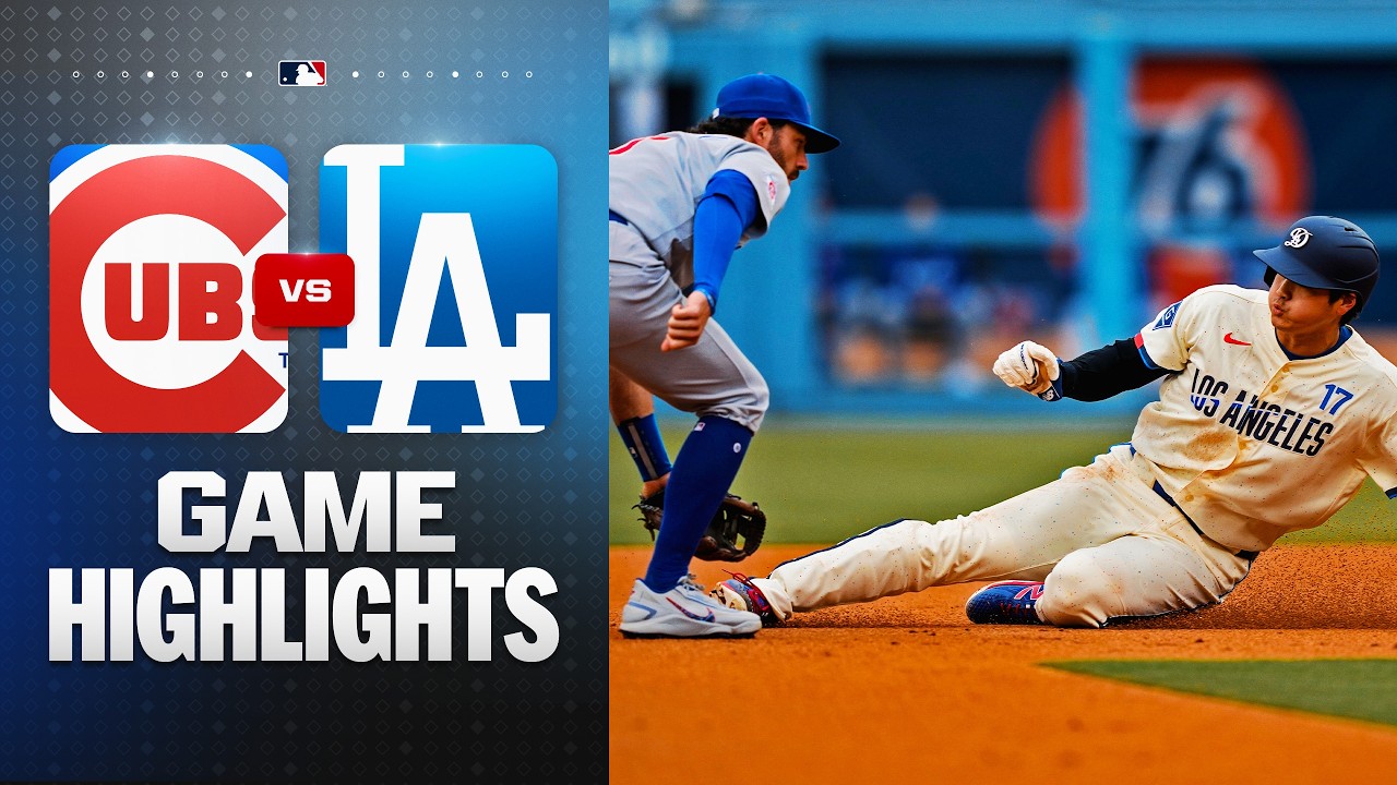 Cubs vs. Dodgers Game Highlights (4/25/26) | MLB Highlights