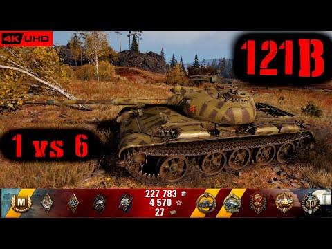 World of Tanks 121B Replay - 9 Kills 8.8K DMG(Patch 1.7.0)