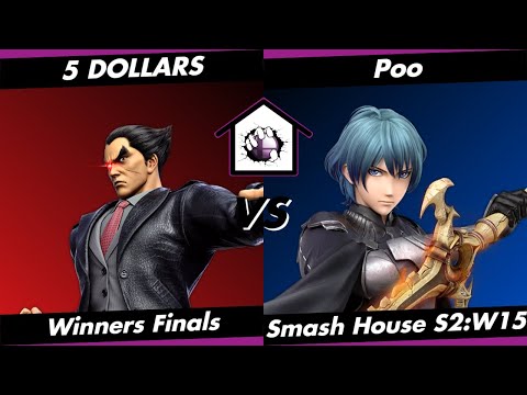 Smash House S2:W15 WF - 5 DOLLARS (Kazuya) vs. Poo (Byleth)