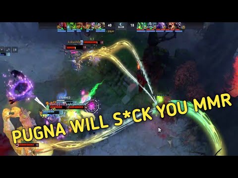 Pugna is MMR MUKBANG ~ Dota 2