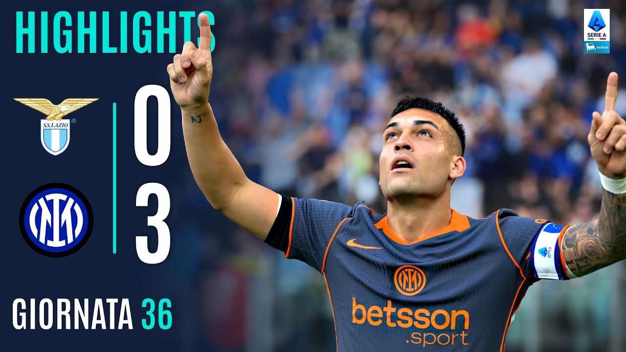 Chivu Cala il Tris all’Olimpico | LAZIO-INTER 0-3 | HIGHLIGHTS | SERIE A ENILIVE 2025/26