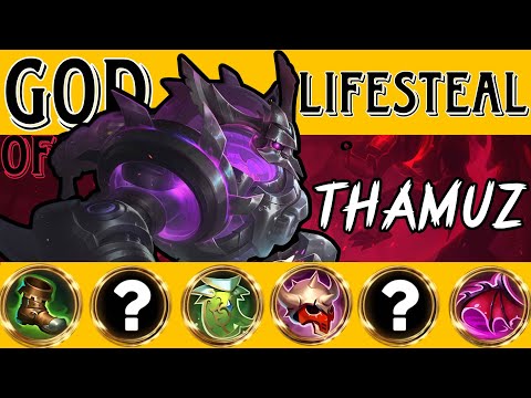 Mythic Honor God of Lifesteal Thamuz | Unkillable Fighter | True Damage Machine | MLBB #mlbb #viral 