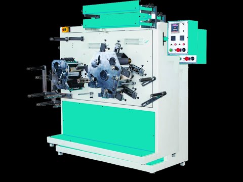 Washcare label printing machine (4 colour front and 2 colour...