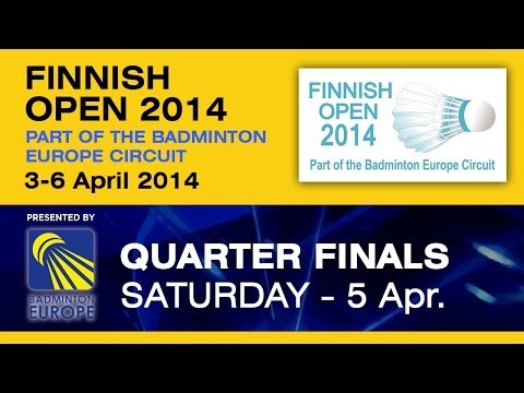 QF - XD - A.Kaisiti / J.Nyström vs N.Ruponen / A.Högström - 2014 Finnish Open