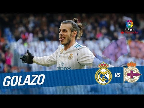Golazo de   Bale (2-1) Real Madrid vs RC Deportivo