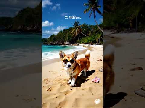 No worries, just enjoying the breeze 🕶️🐾 #99problems #100problemas #semproblemas #cachorro #dogs