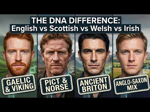 English, Scottish, Welsh, Irish: What DNA Actually Separates Them?