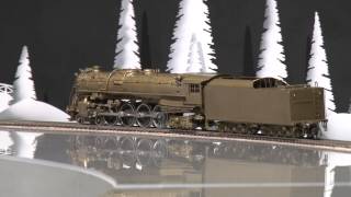 061449-HO Brass Model Train - OMI Overland ACL Atlantic Coast Line 4-8-4 R-1 Northern Steam Engine