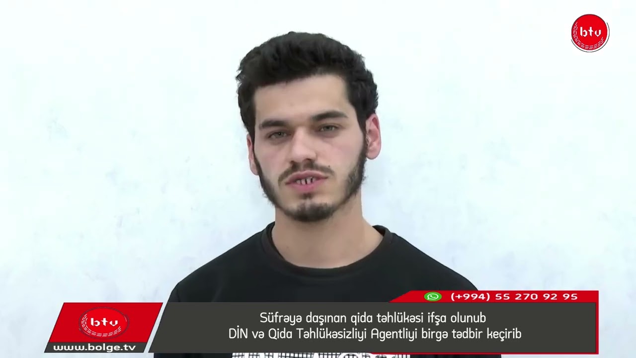 Süfrəyə daşınan qida təhlükəsi ifşa olunub-DİN və Qida Təhlükəsizliyi Agentliyi birgə tədbir keçirib